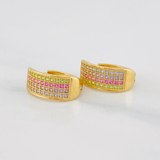 Hoop Earrings Tokio 2.85g / 1/2 in 18K Yellow Gold