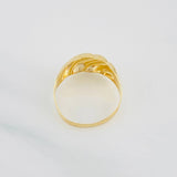 Waves Ring 1.9g / Size 7 1/4 Yellow Gold 18K