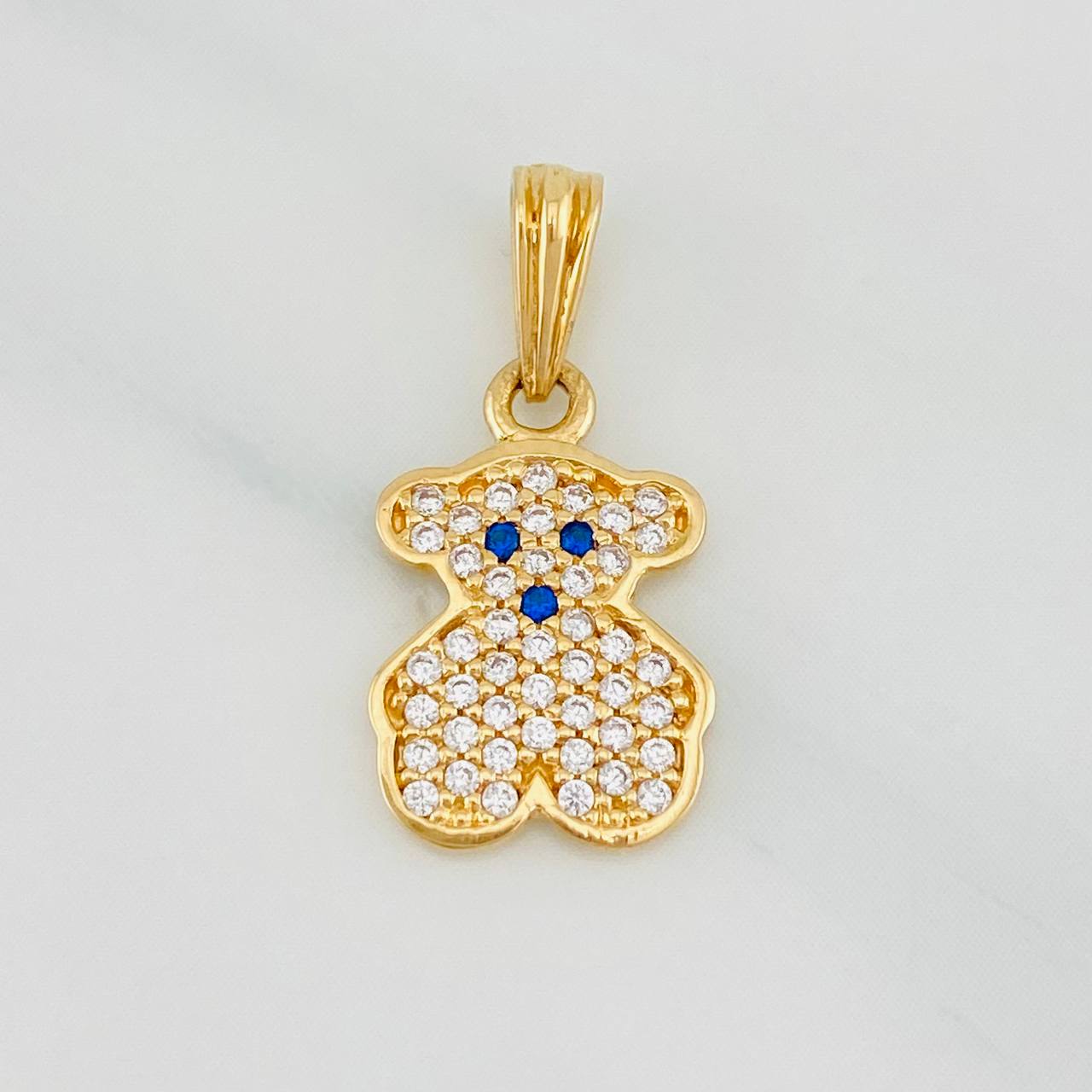 Pendant Bear Ts 1.4g / 3/4 in Yellow Gold 18K