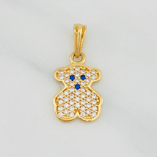 Dije Oso Ts 1.4g / 3/4 in Oro Amarillo 18K
