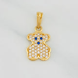 Pendant Bear Ts 1.4g / 3/4 in Yellow Gold 18K