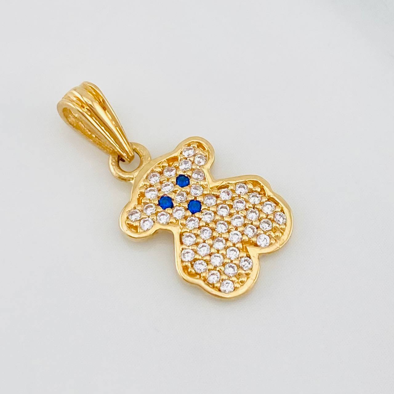 Pendant Bear Ts 1.4g / 3/4 in Yellow Gold 18K