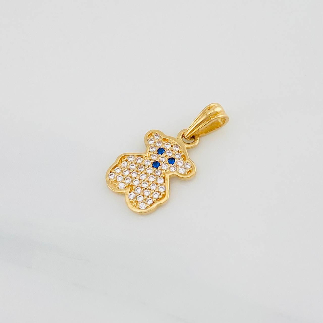 Pendant Bear Ts 1.4g / 3/4 in Yellow Gold 18K