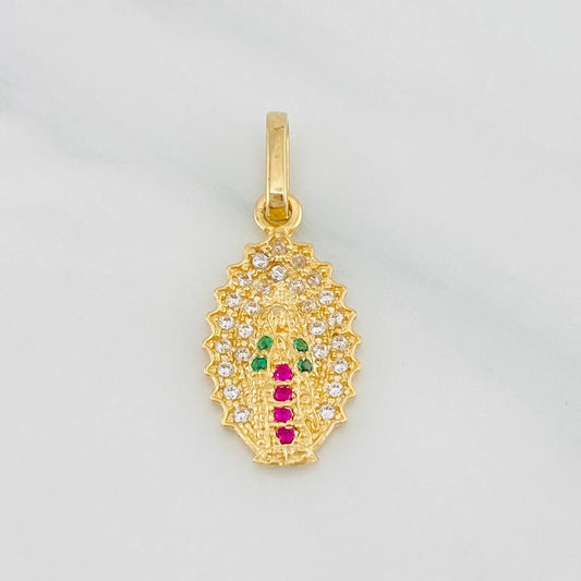 Pendant Virgin Guadalupe 1.4g / 1 in Yellow Gold 18K