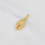 Pendant Virgin Guadalupe 1.4g / 1 in Yellow Gold 18K
