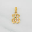 Pendant Bear Ts 1.4g / 3/4 in Yellow Gold 18K