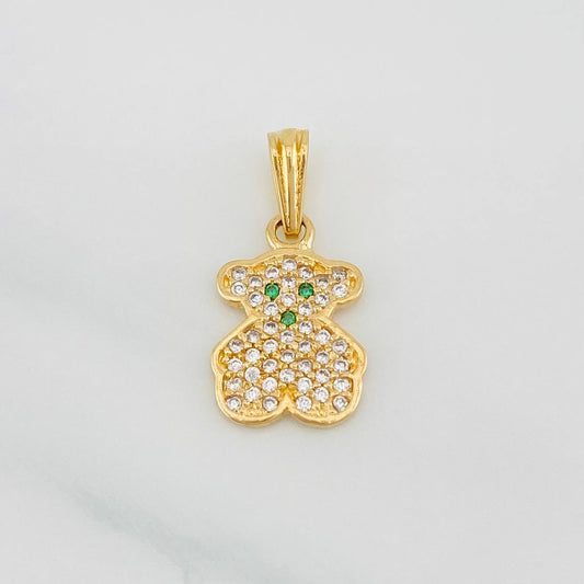 Dije Oso Ts 1.4g / 3/4 in Oro Amarillo 18K