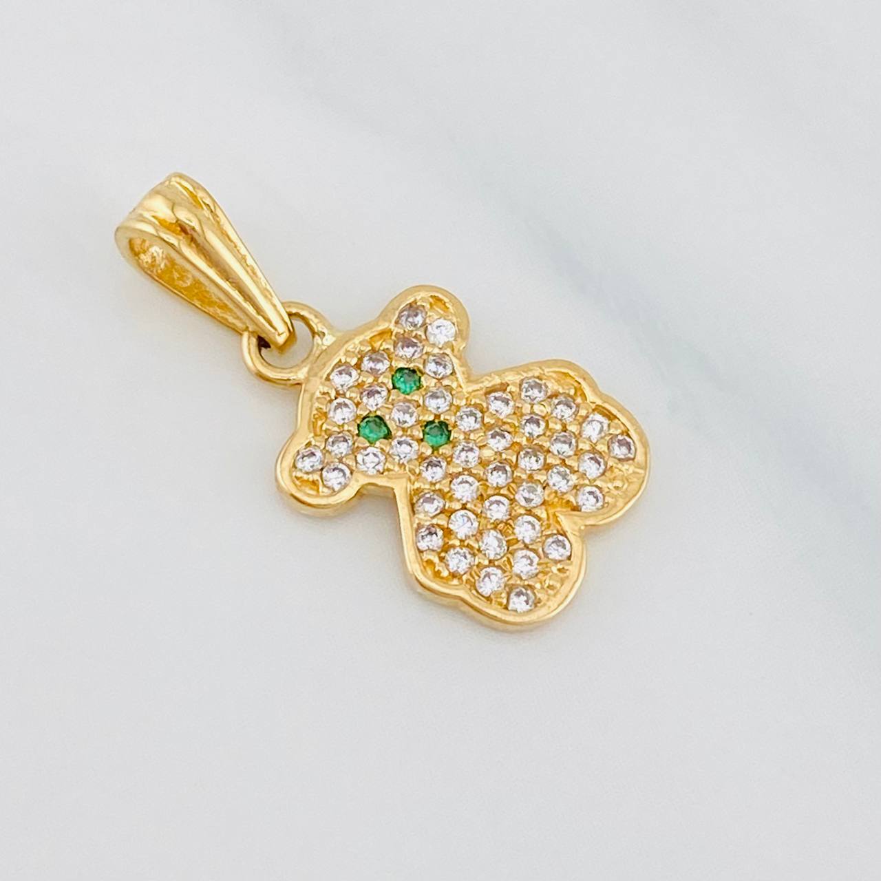 Pendant Bear Ts 1.4g / 3/4 in Yellow Gold 18K