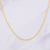 Bismark Chain 4.1g / 24 in / 1.7mm Yellow Gold 18K