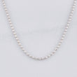 Cadena Militar Diamantada 8.35g / 24 in / 1.7mm Oro Blanco 18K