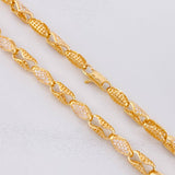 Cadena Rustica GC Doble 53.95g / 26 in / 5.7mm Oro Amarillo 18K