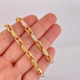 Cadena Rustica GC Doble 53.95g / 26 in / 5.7mm Oro Amarillo 18K