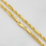 Special Rope Chain 8g / 24 in / 3mm Yellow Gold 18K