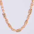 Cadena Rustico Barra 59.35g / 27 1/2 in / 5.9mm Oro Rosa 18K