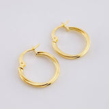 Candongas Arielle 1.2g / 1.9cm Oro Amarillo 18K