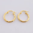 Candongas Maribel 1.25g / 3/4 in Oro Amarillo 18K