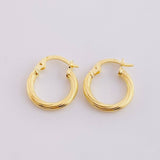 Candongas Arielle 1.15g / 1/2 in Oro Amarillo 18K