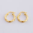 Candongas Bridget 1g / 3/4 in Oro Amarillo 18K