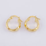 Candongas Nia 1.35g / 1.5cm Oro Amarillo 18K