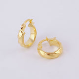 Candongas Nia 1.35g / 1.5cm Oro Amarillo 18K