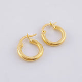 Candongas Zion 1.1g / 1/2 in Oro Amarillo 18K