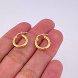Candongas Zion 1g / 1/2 in Oro Amarillo 18K