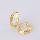Candongas Ciri 1.3g / 1.5cm Oro Amarillo 18K