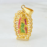Dije Virgen Guadalupe 4.25gr / 1 1/4 in / Oro Amarillo 18K