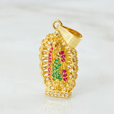Dije Virgen Guadalupe 3.2gr / 1 1/4 in / Oro Amarillo 18K