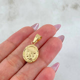 Dije San Miguel Arcangel 1.1gr / 1 in / Oro Amarillo 18K