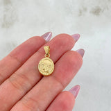 Dije San Miguel Arcangel 0.75gr / 3/4 in / Oro Amarillo 18K