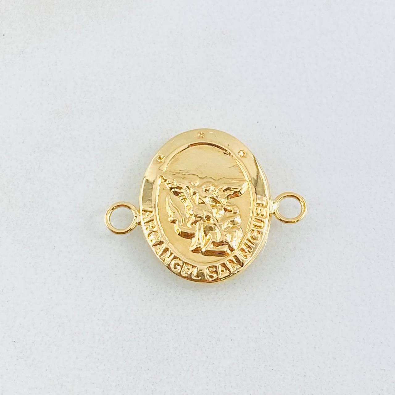 Herraje San Miguel Arcangel 1.15gr / 3/4 in / Oro Amarillo 18K