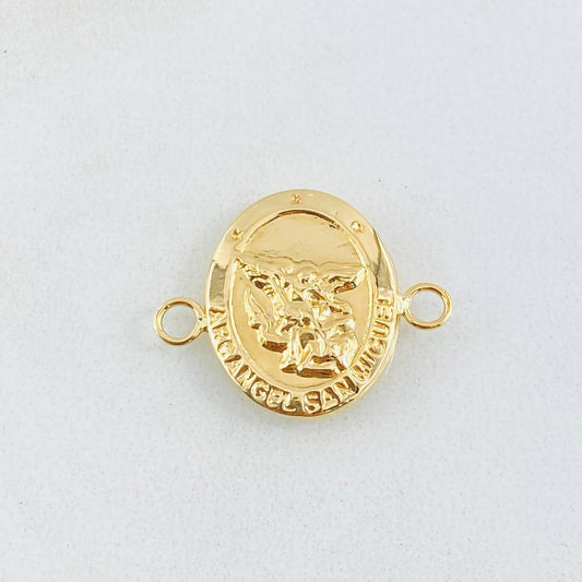 Herraje San Miguel Arcangel 1.15gr / 3/4 in / Oro Amarillo 18K