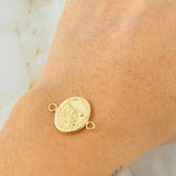 Herraje San Miguel Arcangel 1.2gr / 3/4 in / Oro Amarillo 18K