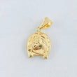 Dije Herradura Caballo 0.95gr / 3/4 in / Oro Amarillo 18K ©