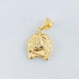 Dije Herradura Caballo 0.95gr / 3/4 in / Oro Amarillo 18K ©