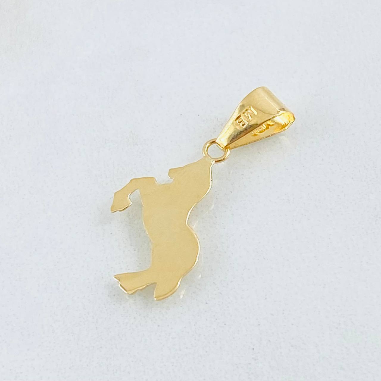 Dije Caballo 0.65gr / 1 in / Oro Amarillo 18K