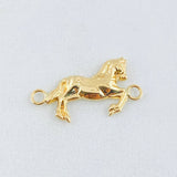 Herraje Caballo 0.5gr / 3/4 in / Oro Amarillo 18K