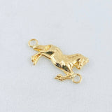 Herraje Caballo 0.5gr / 3/4 in / Oro Amarillo 18K