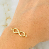 Herraje Infinito 0.9gr / 1 in / Oro Amarillo 18K