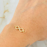 Herraje Infinito 0.55gr / 3/4 in / Oro Amarillo 18K