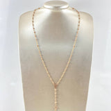 Rosario Virgen Milagrosa 6.55gr / 23 1/2 in / Oro Rosa 18K