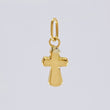 Pendant Cross 0.25 g / 1/2 in Yellow Gold 18K