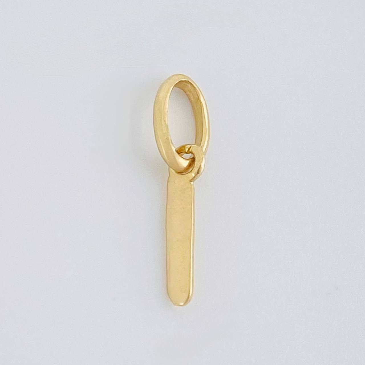 Pendant Letter I Italic 0.4 g / 3/4 in 18K Yellow Gold