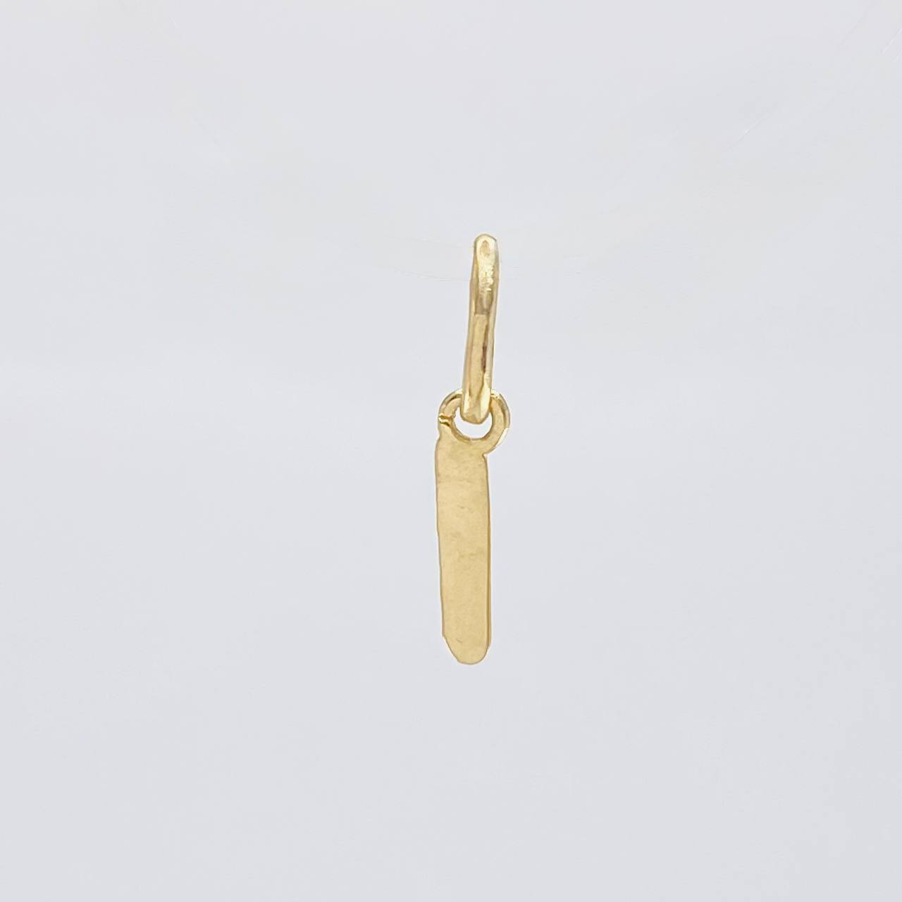 Pendant Letter I Italic 0.4 g / 3/4 in 18K Yellow Gold