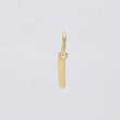 Pendant Letter I Italic 0.4 g / 3/4 in 18K Yellow Gold