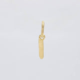 Pendant Letter I Italic 0.4 g / 3/4 in 18K Yellow Gold