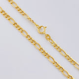 Figaro Chain 2.8 g / 24 1/4 in / 2.8 mm 18K Yellow Gold
