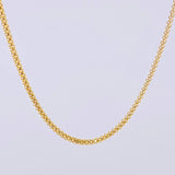 Bismark Chain 4.25 g / 17 3/4 in / 2.1 mm Yellow Gold 18K