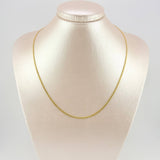 Cadena China 1.95 g / 17 3/4 in / 1.9 mm Oro Amarillo 18K